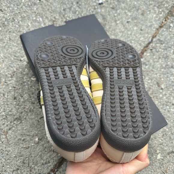 COPY - Adidas samba Nubuck brand new with box brown yellow size 7 - Picture 4 of 5